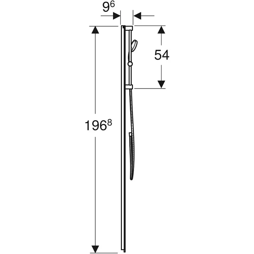 Duschkabin Contura Shower Showerama Classic Pentagonal
