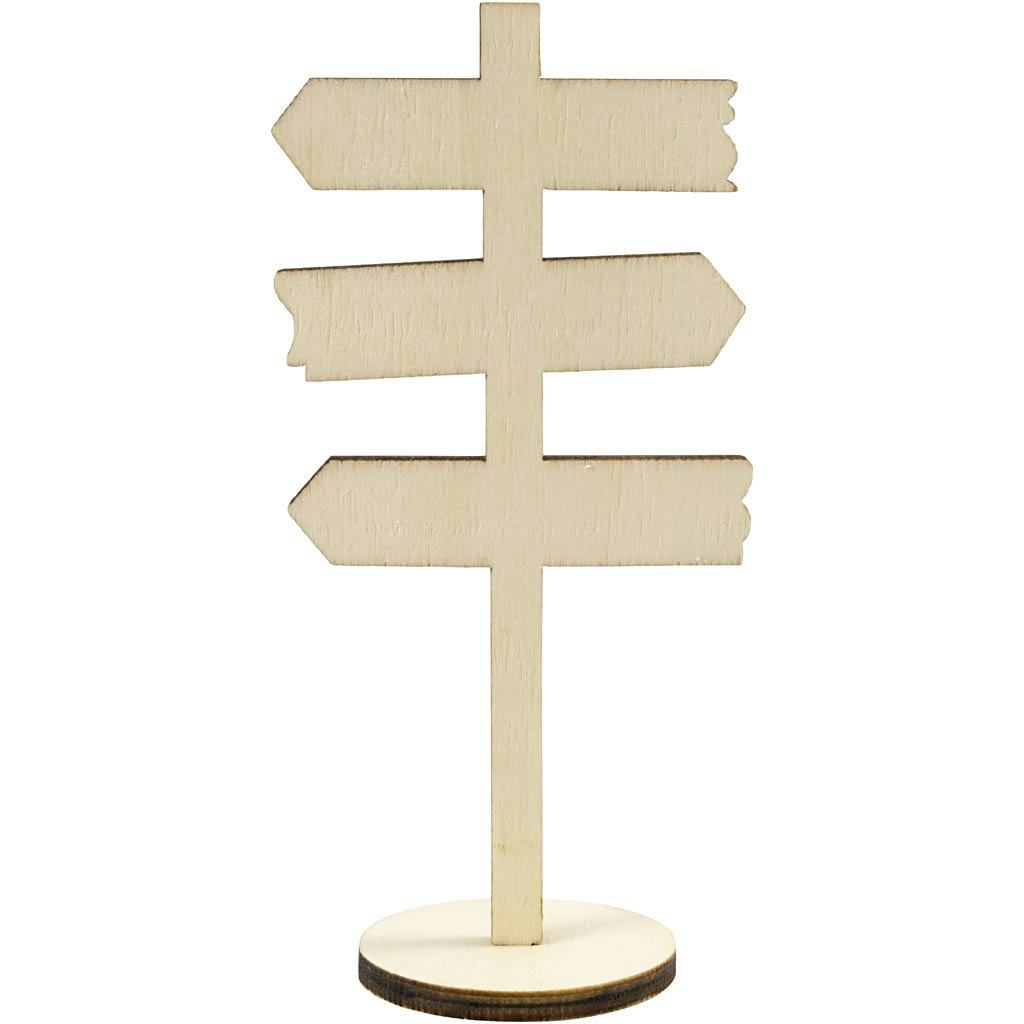 Skylt Creativ Company på fot