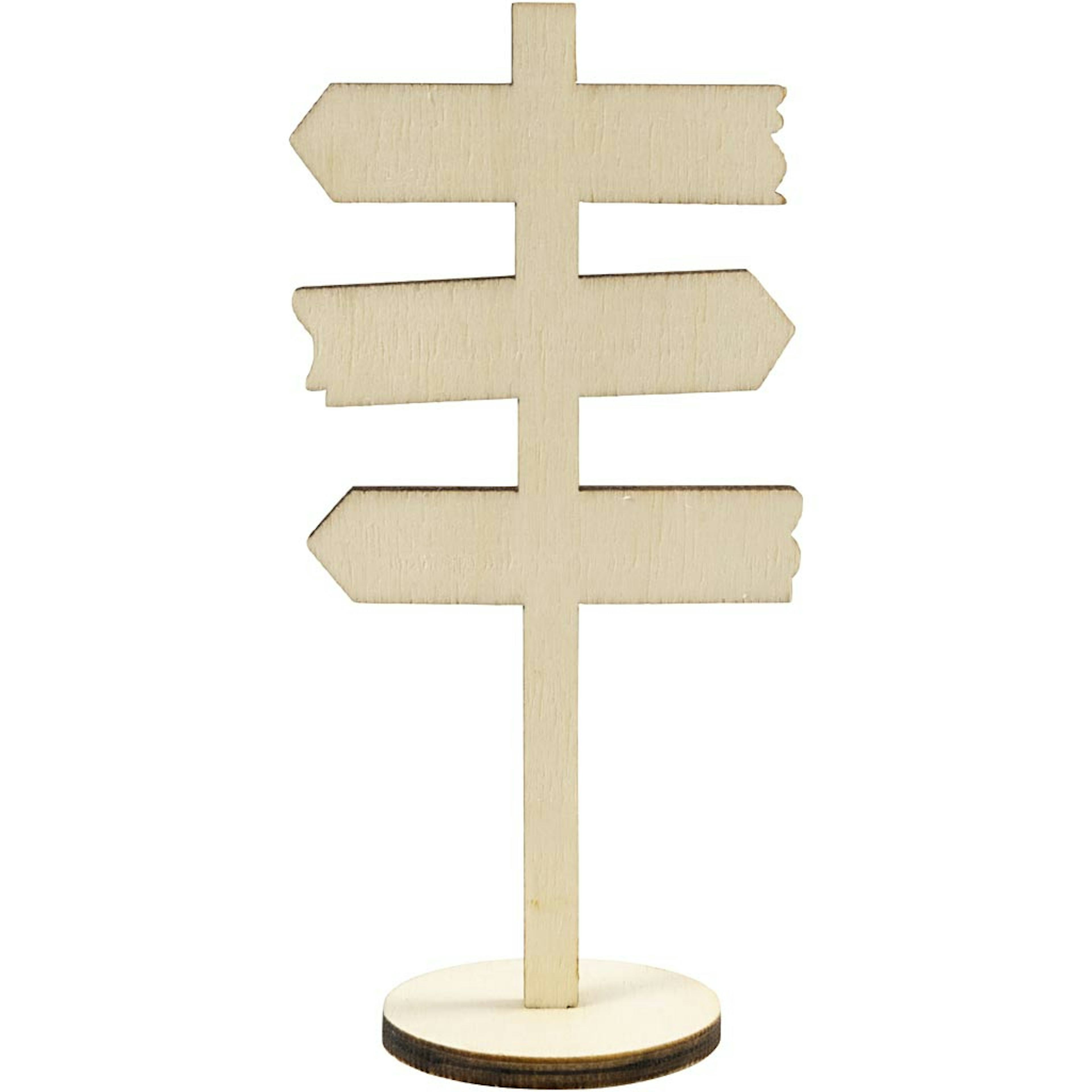 Skylt Creativ Company på fot