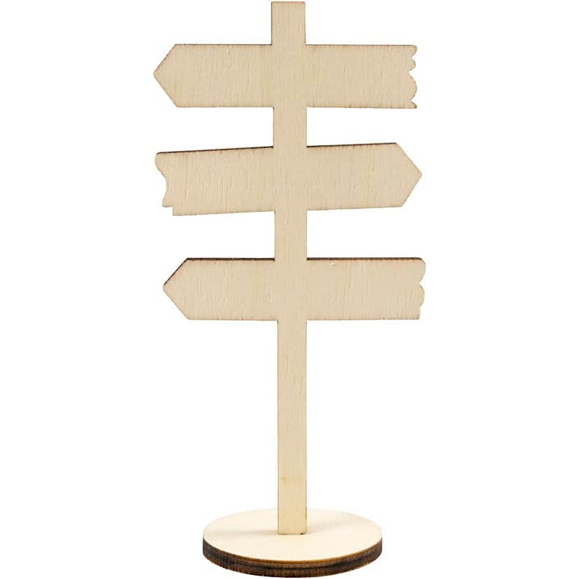 Skylt Creativ Company på fot