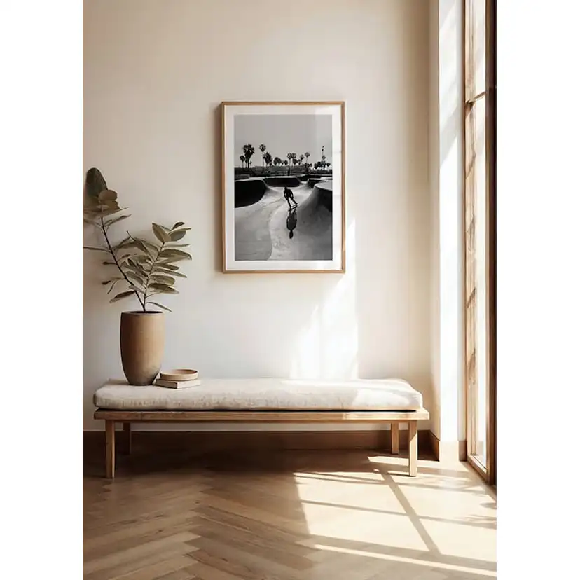 Poster Gallerix Skateboard Park B&W