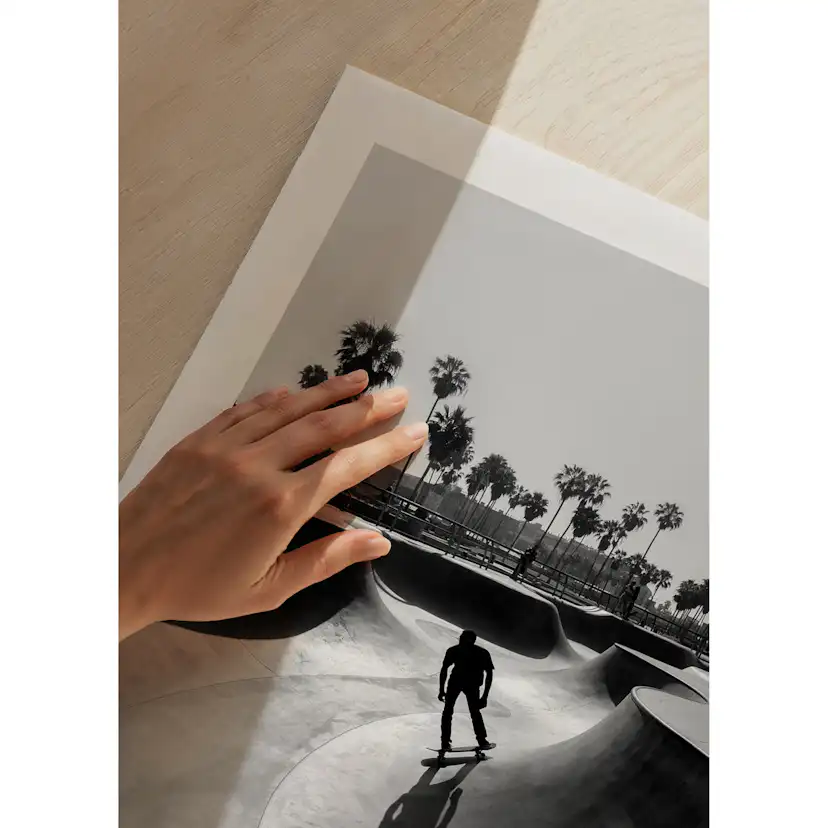 Poster Gallerix Skateboard Park B&W