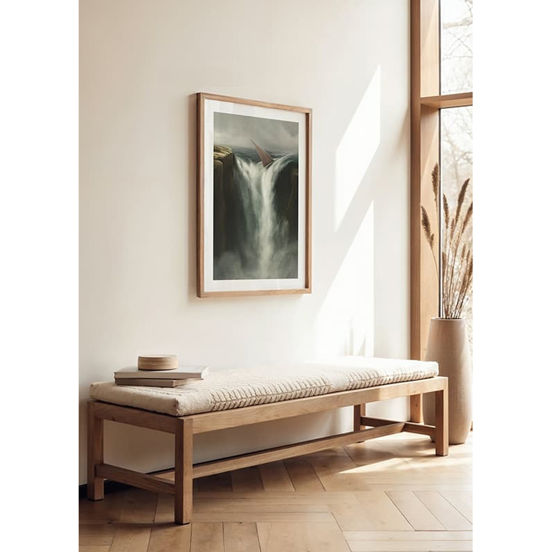 Poster Gallerix Falling Into A Waterfall