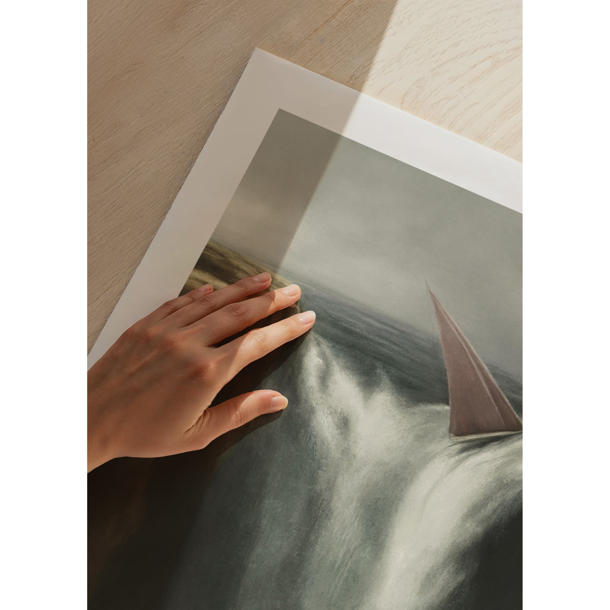 Poster Gallerix Falling Into A Waterfall