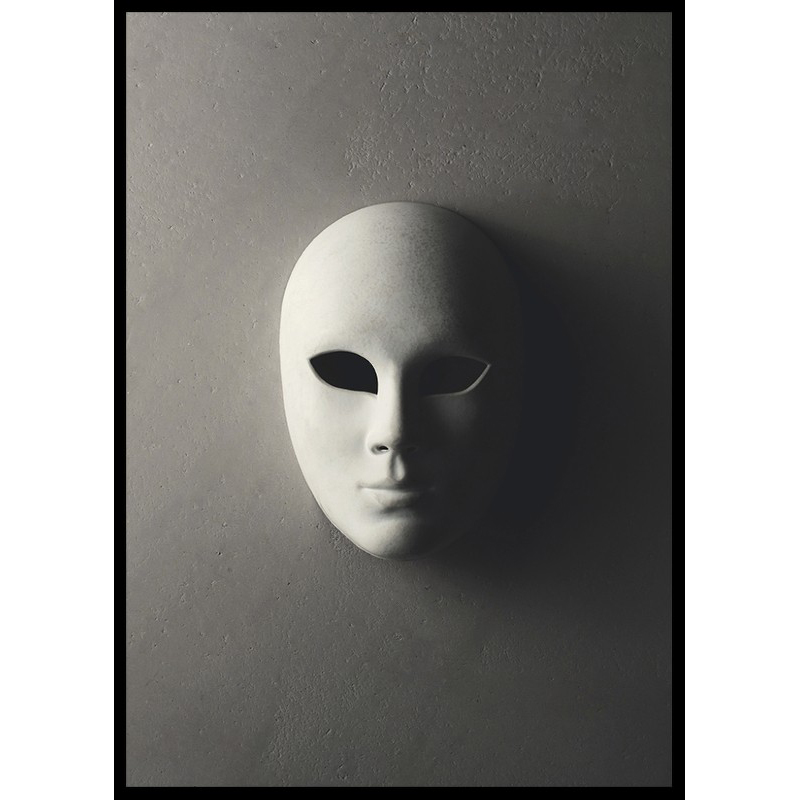 Poster Gallerix Mask On The Wall