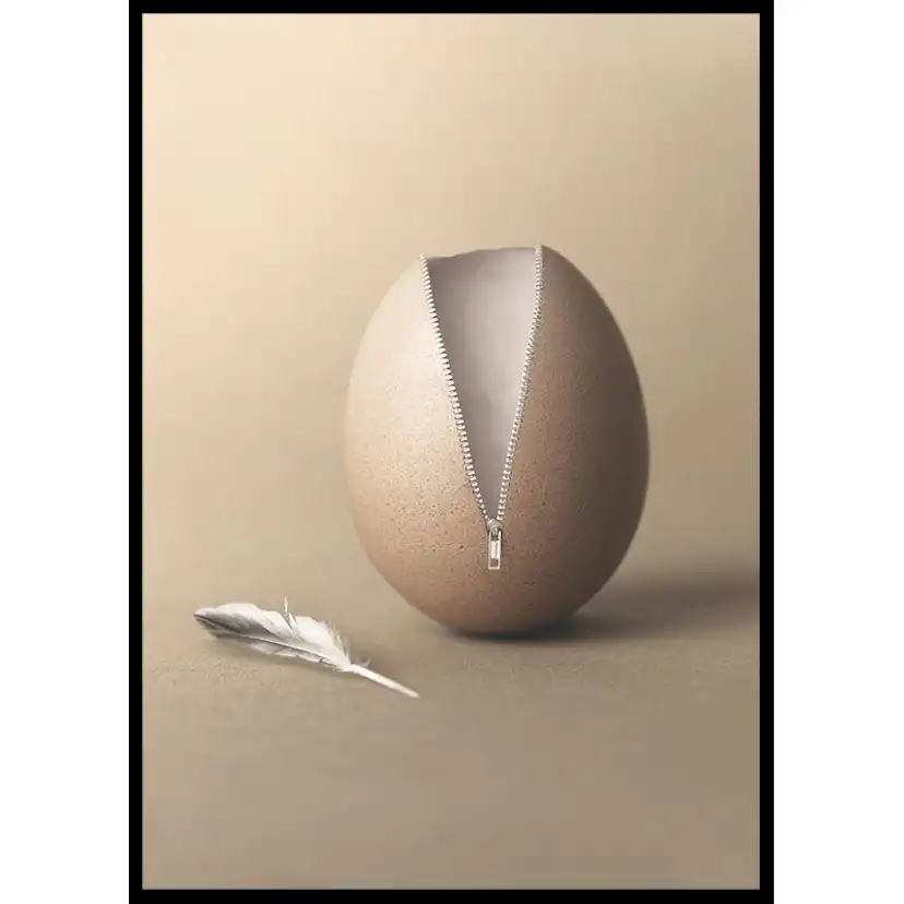 Poster Gallerix Unzipped Egg