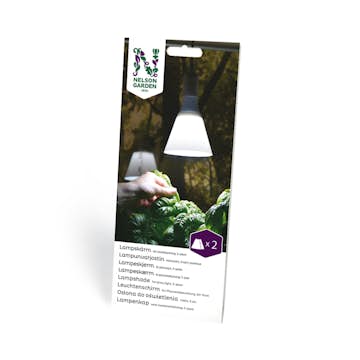 Lampskärm Nelson Garden Växtbel LED-lampa E27 2-pack