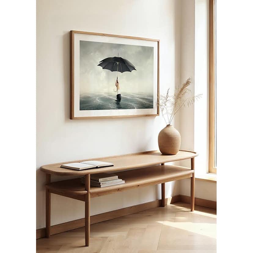 Poster Gallerix Drowning With An Umbrella