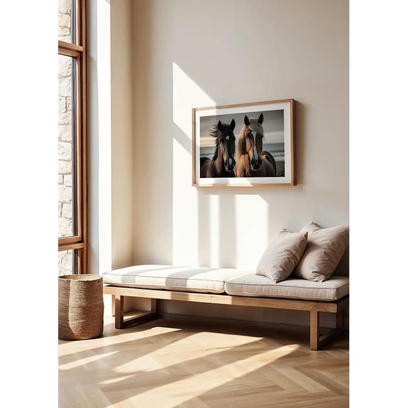 Poster Gallerix Brown Horses