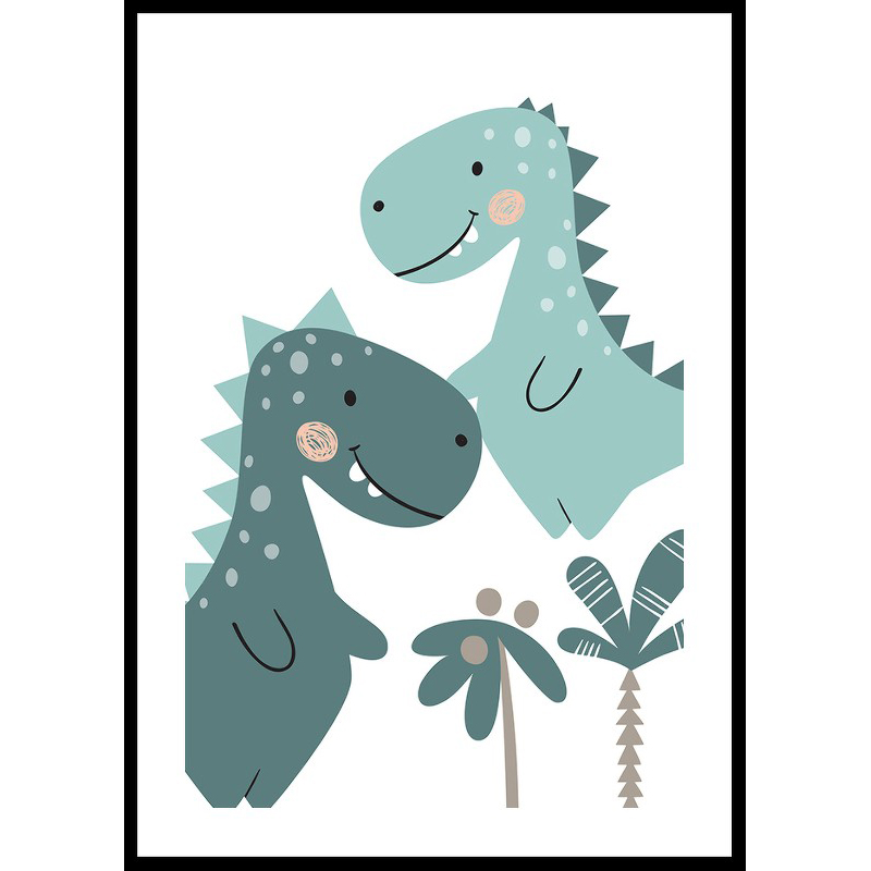 Poster Gallerix Rex Dinosaur Friends