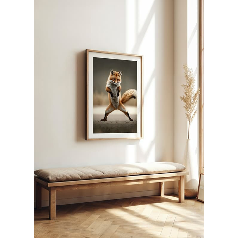 Poster Gallerix Dancing Fox