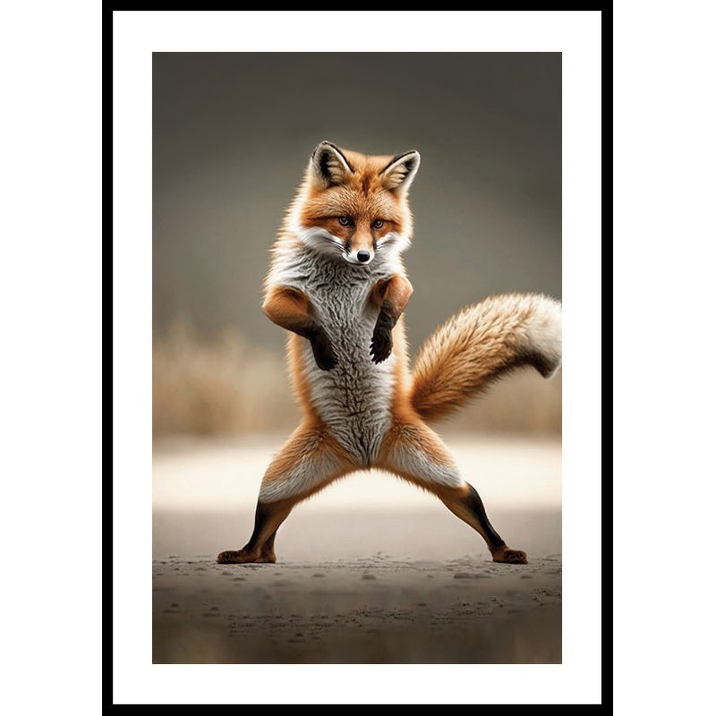 Poster Gallerix Dancing Fox