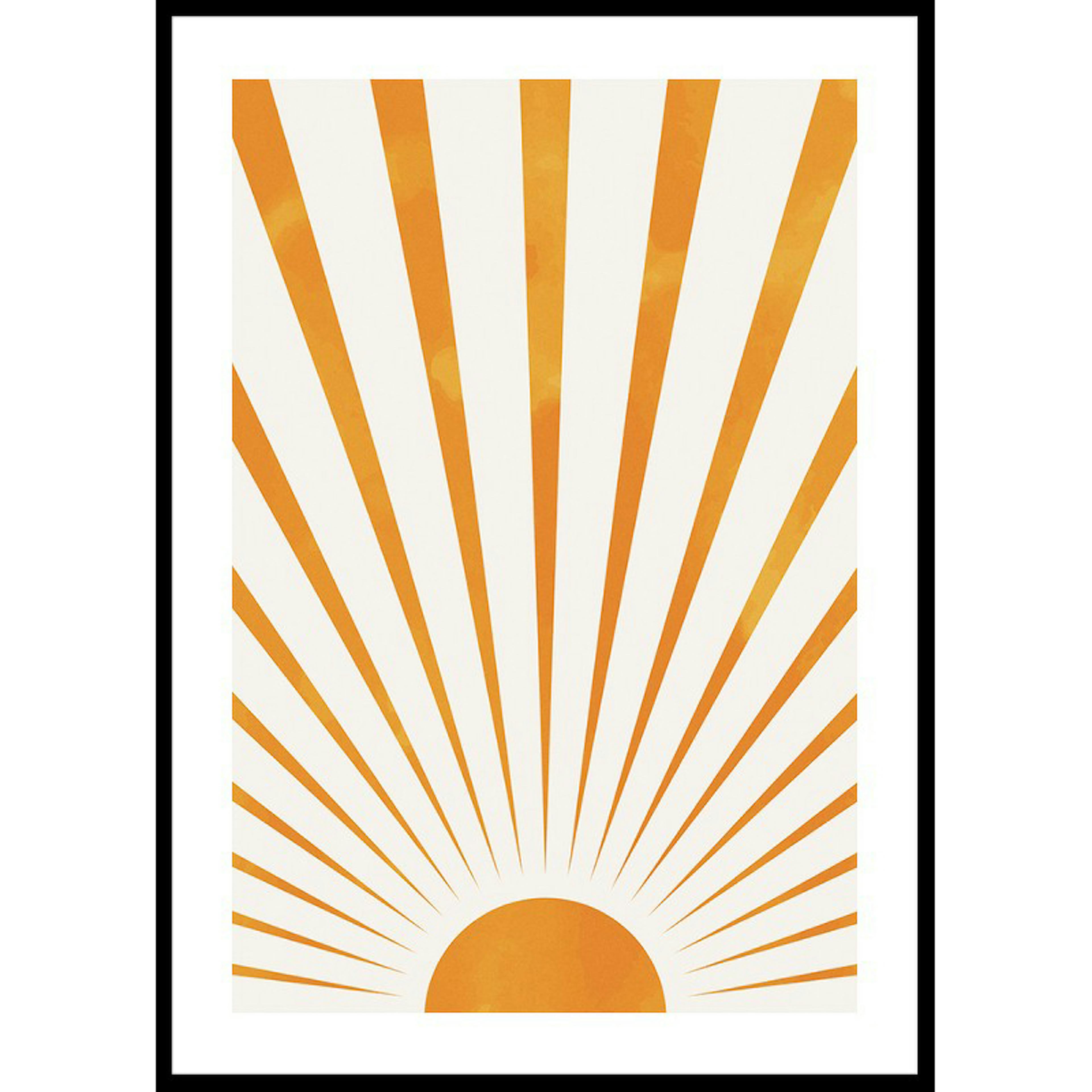 Poster Gallerix Sunbeams Watercolor