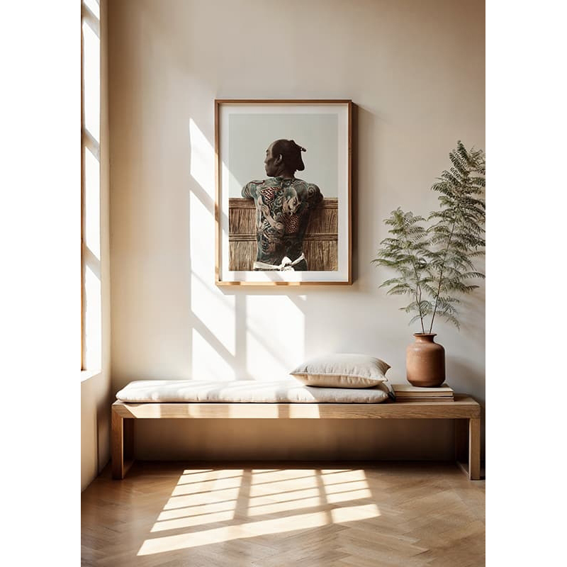 Poster Gallerix Tattoo In Color By Kusakabe Kimbei