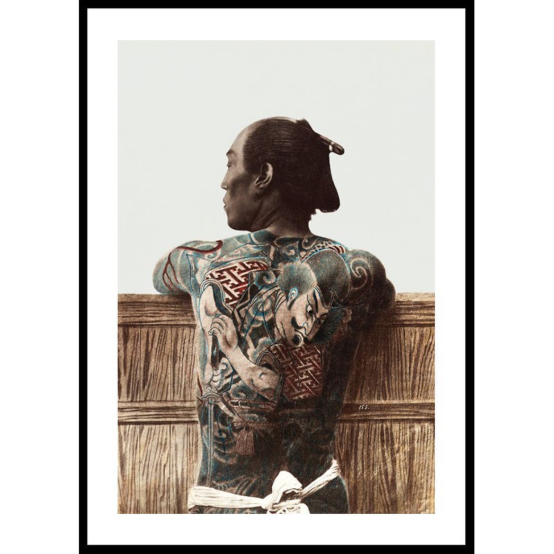 Poster Gallerix Tattoo In Color By Kusakabe Kimbei