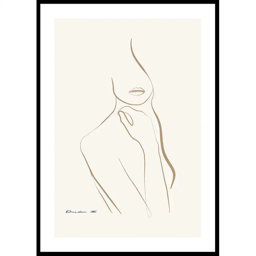 Poster Gallerix Shape Of A Woman No2