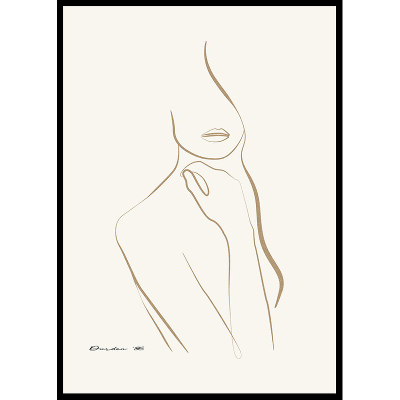 Poster Gallerix Shape Of A Woman No2