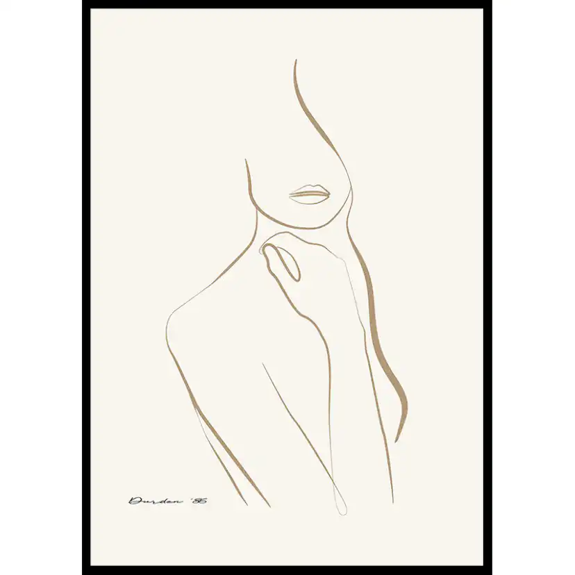 Poster Gallerix Shape Of A Woman No2