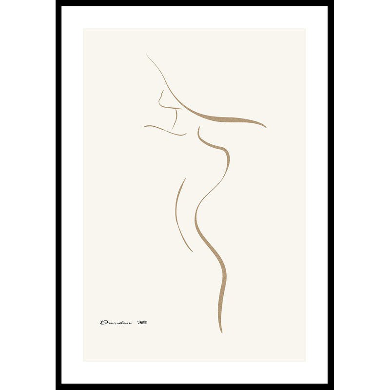 Poster Gallerix Shape Of A Woman No1
