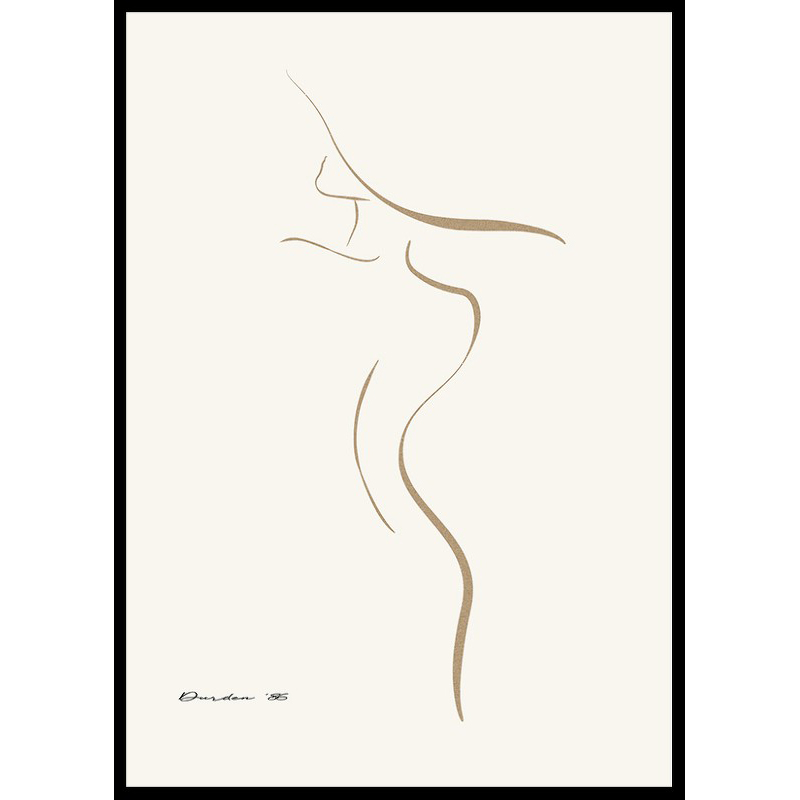Poster Gallerix Shape Of A Woman No1