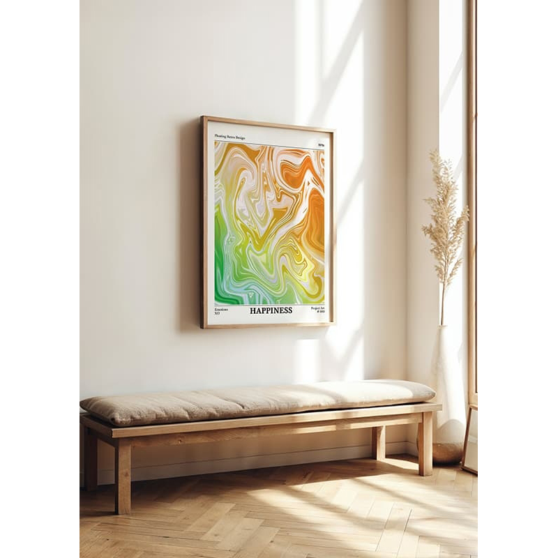 Poster Gallerix Happiness Aesthetic Aura