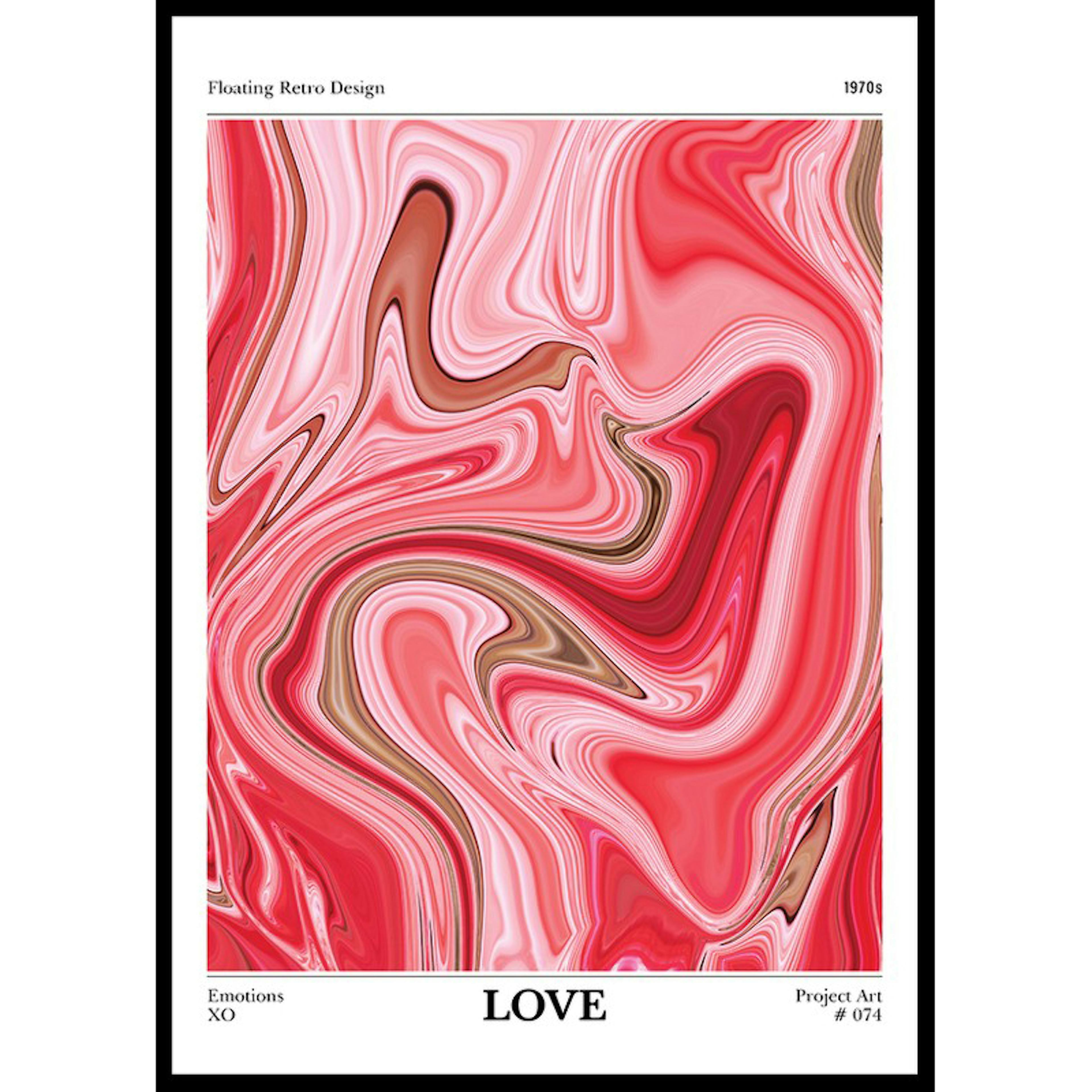 Poster Gallerix Love Aesthetic Aura