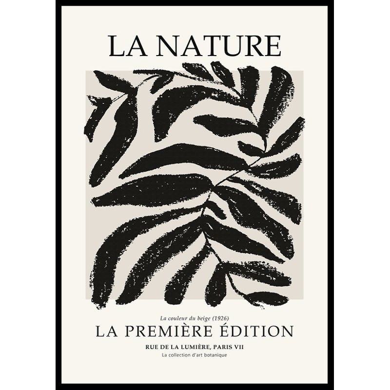 Poster Gallerix La Nature Premiere