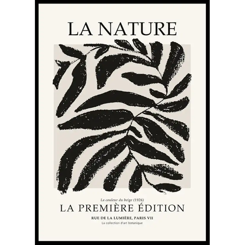 Poster Gallerix La Nature Premiere