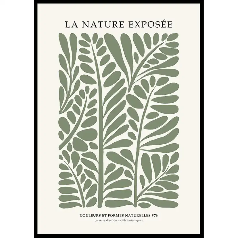 Poster Gallerix La Nature Exposee 76