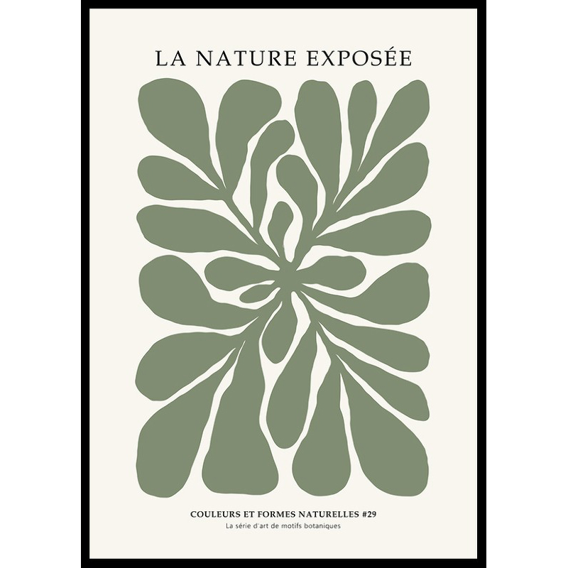 Poster Gallerix La Nature Exposee 29