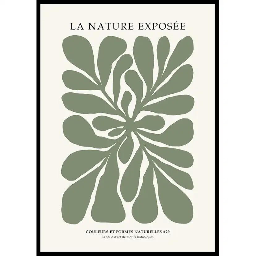 Poster Gallerix La Nature Exposee 29