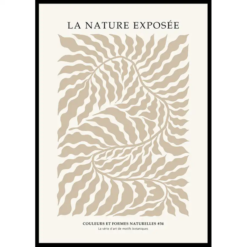 Poster Gallerix La Nature Exposee 34