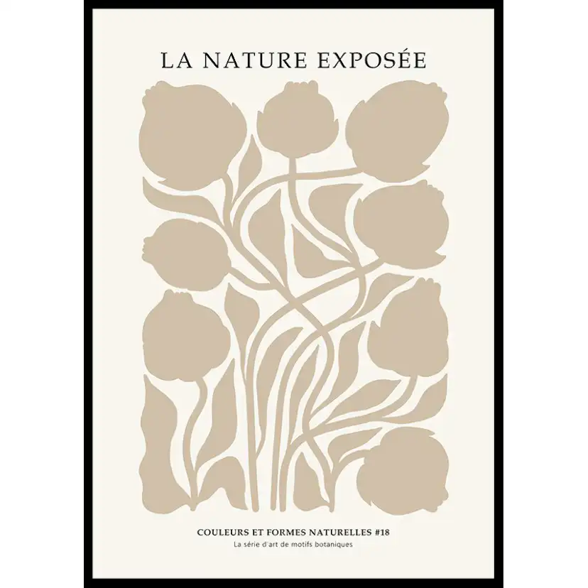 Poster Gallerix La Nature Exposee 18