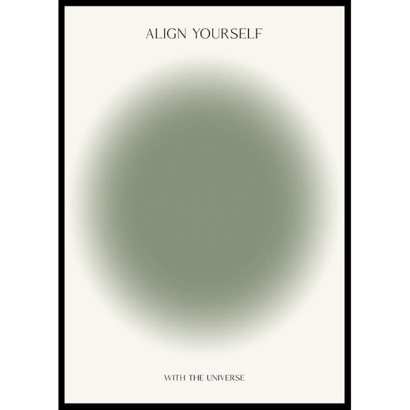 Poster Gallerix Aura Energy Align