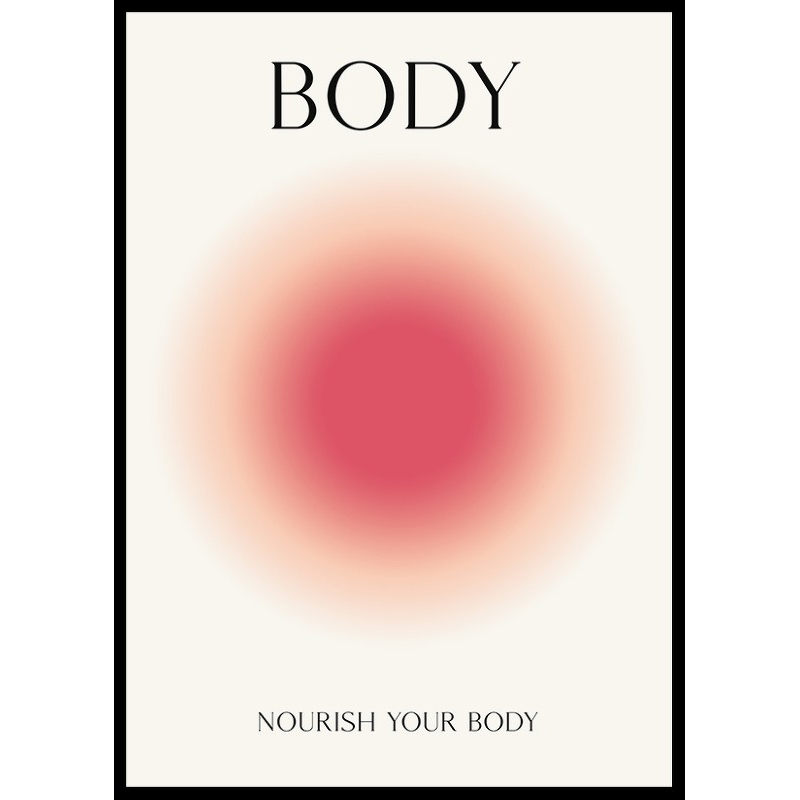 Poster Gallerix Positive Aura Body