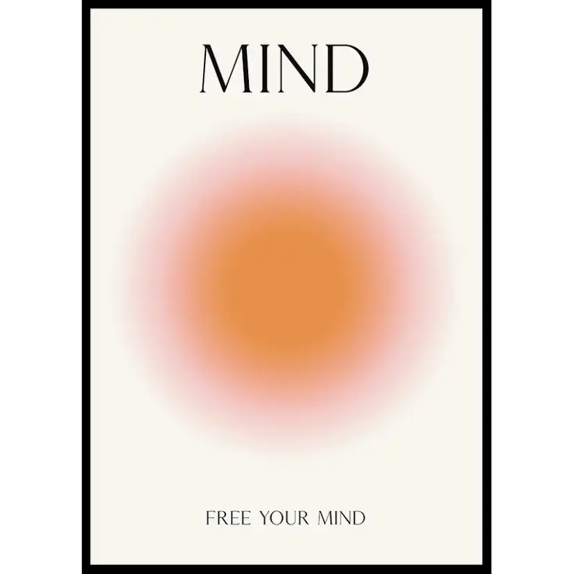 Poster Gallerix Positive Aura Mind