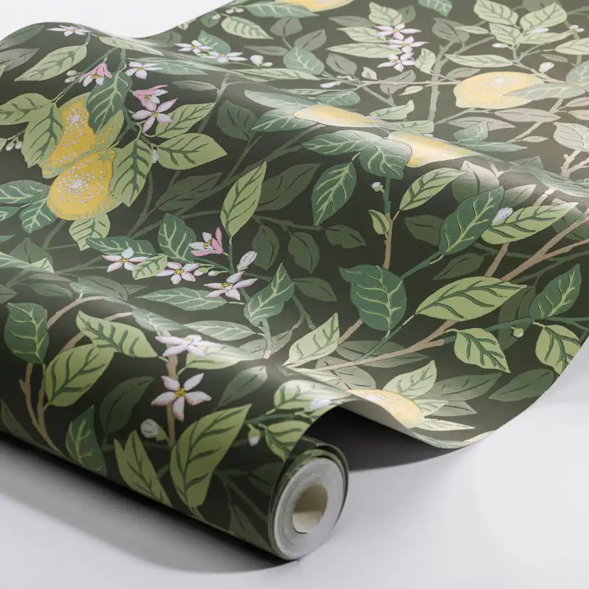 Tapet Boråstapeter Citronträd 5701