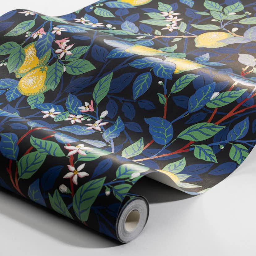 Tapet Boråstapeter Citronträd 5703