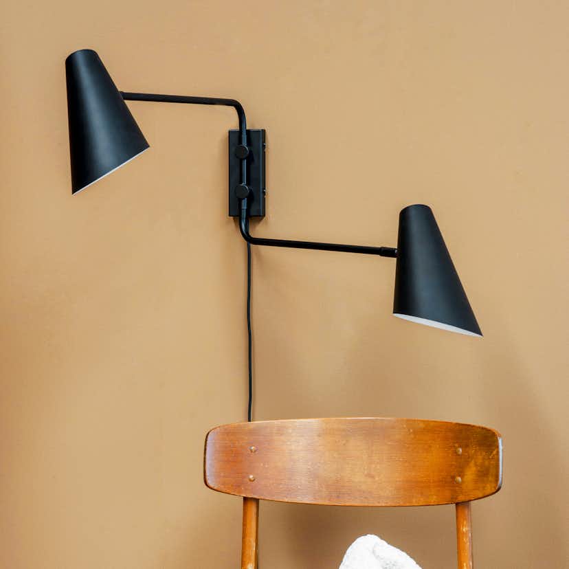 Vägglampa Dyberg Larsen Cale 2 Lampor