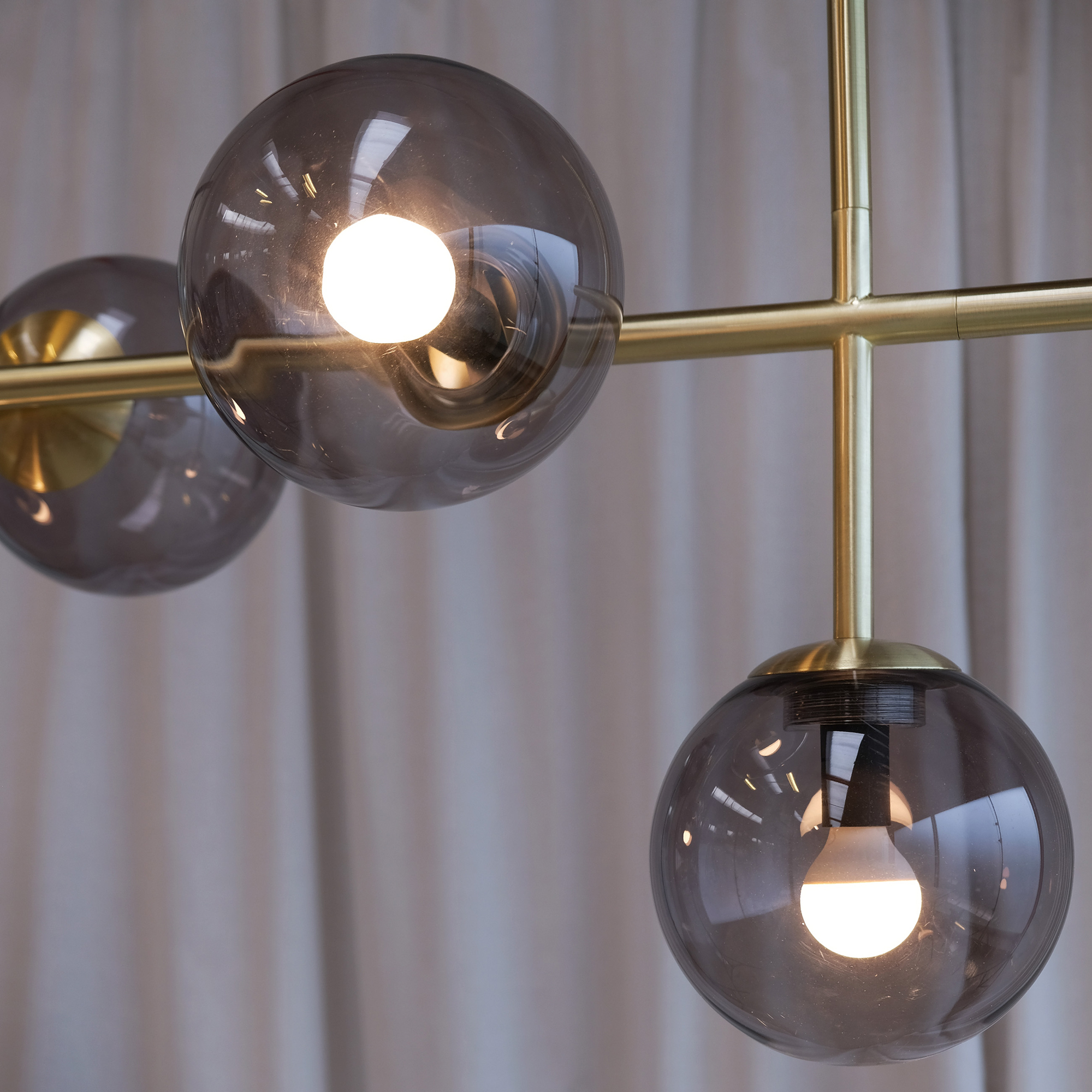 Taklampa Dyberg Larsen Como Lång Bordspendel 5 Lampor