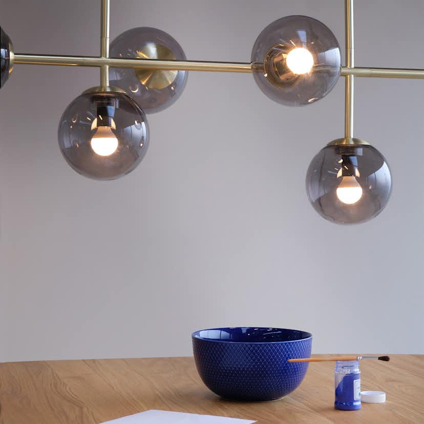 Taklampa Dyberg Larsen Como Lång Bordspendel 5 Lampor