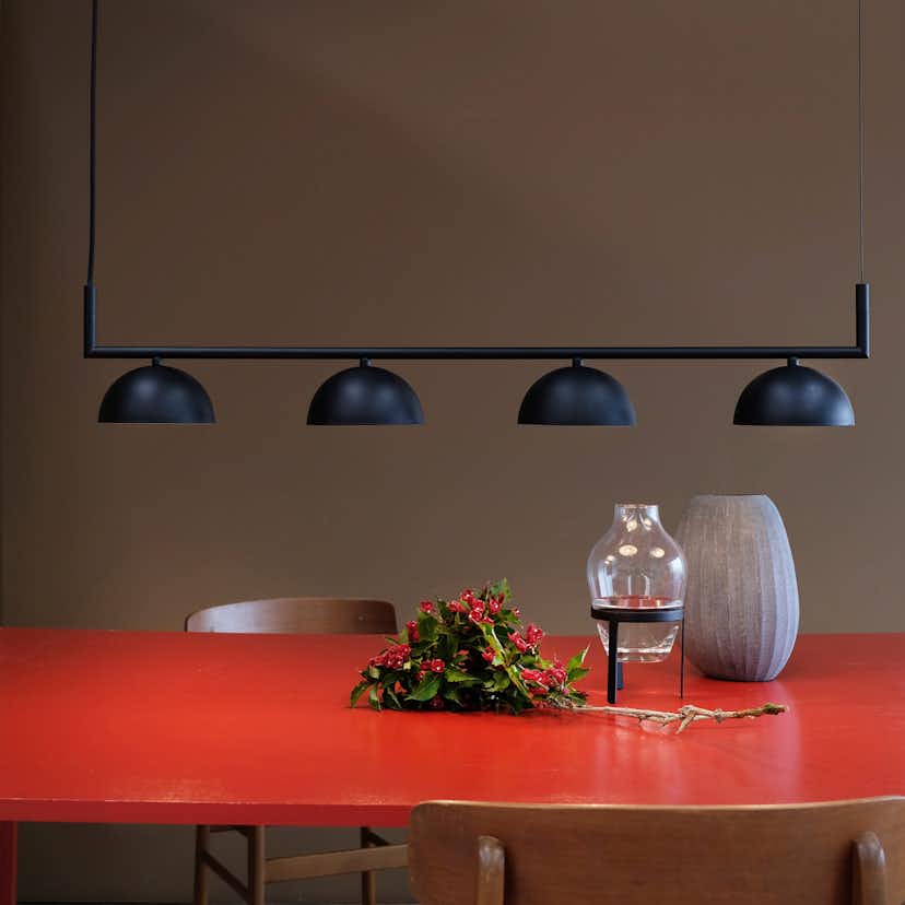 Taklampa Dyberg Larsen Stockholm Lång Bordspendel 4 st Lampor