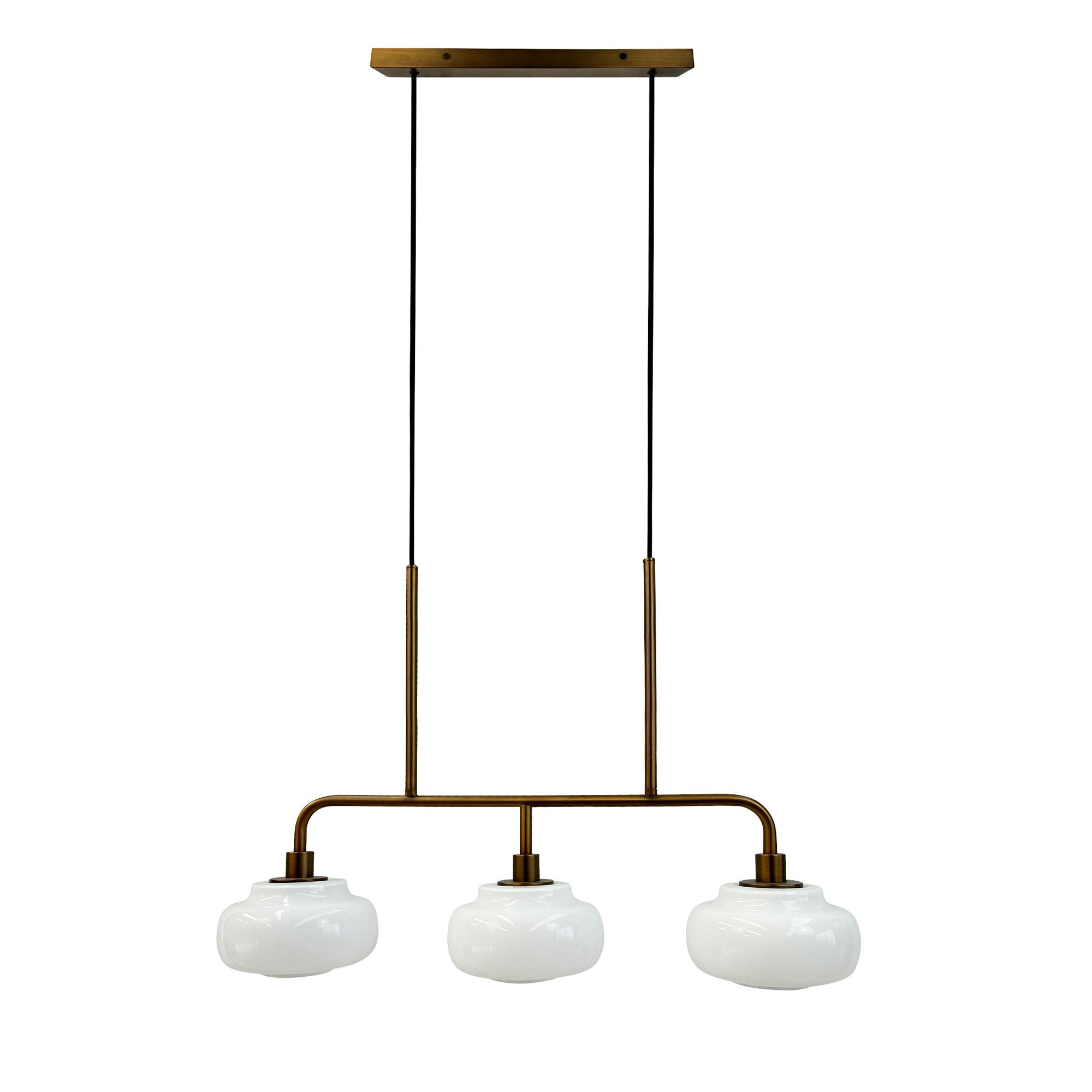 Taklampa Dyberg Larsen Ossett Lång Bordspendel 3 Lampor