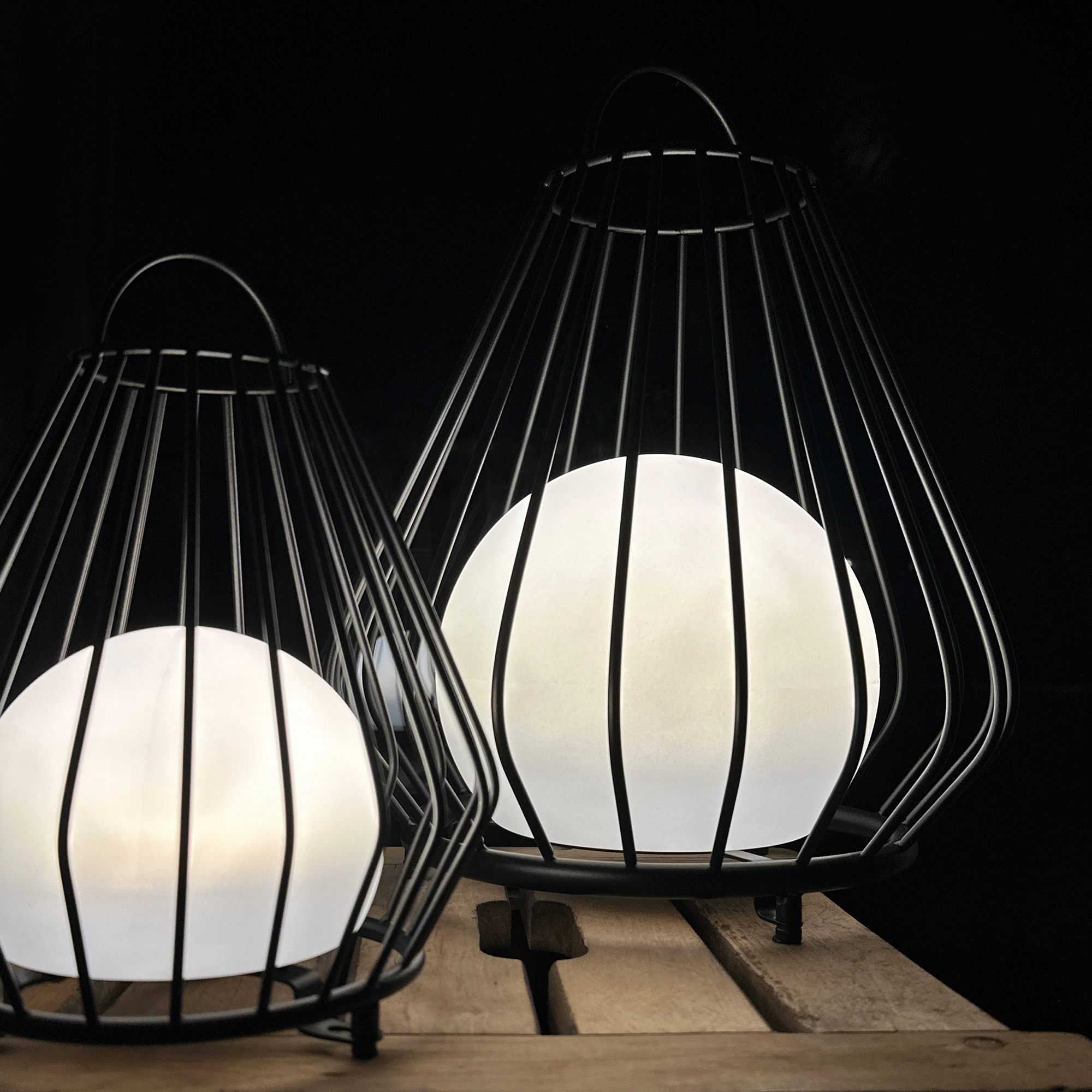 Solcellslampa Dyberg Larsen Evesham LED-Lykta Mini