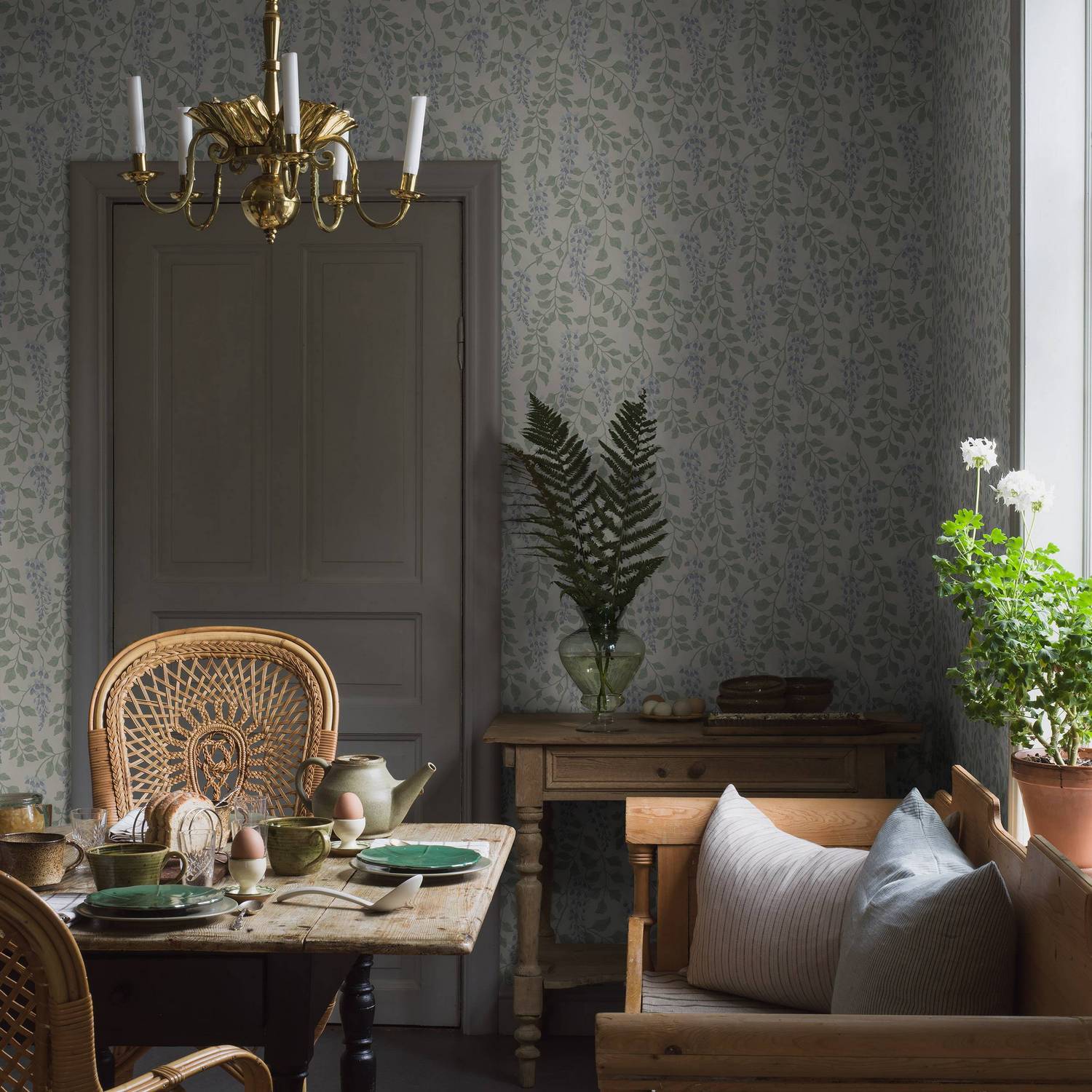 Tapet Boråstapeter Blåregn 5707