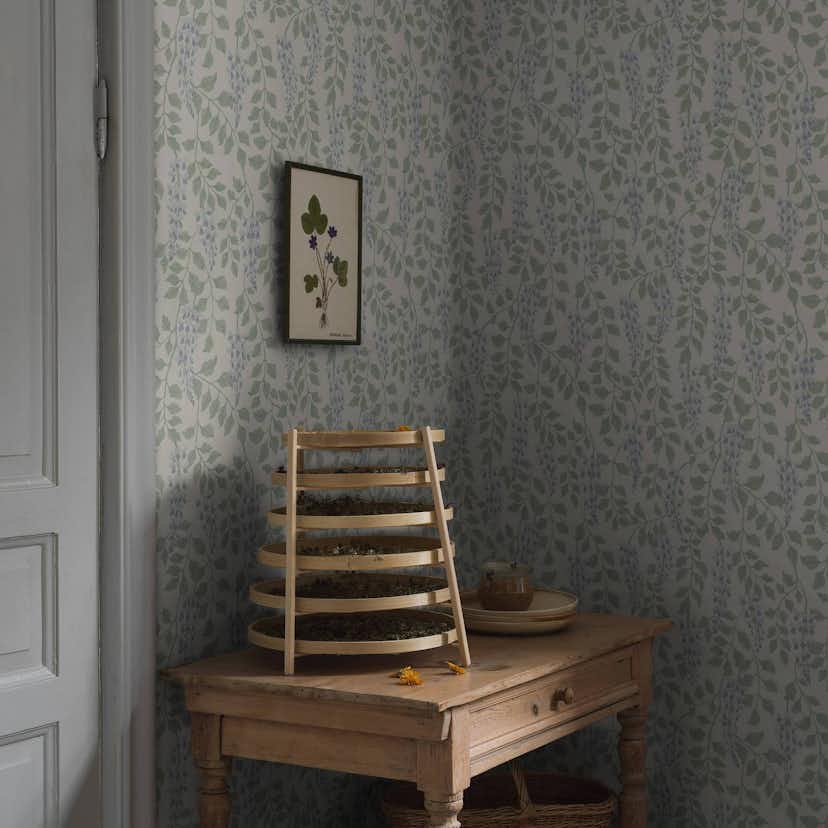 Tapet Boråstapeter Blåregn 5707