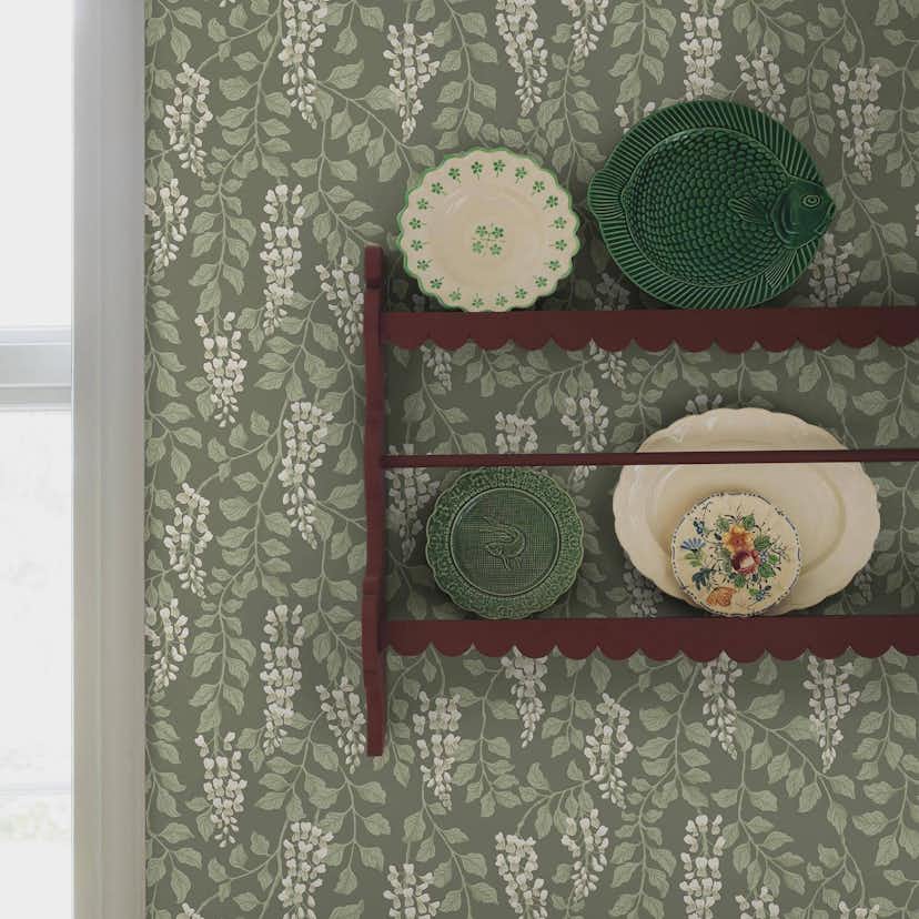 Tapet Boråstapeter Blåregn 5710