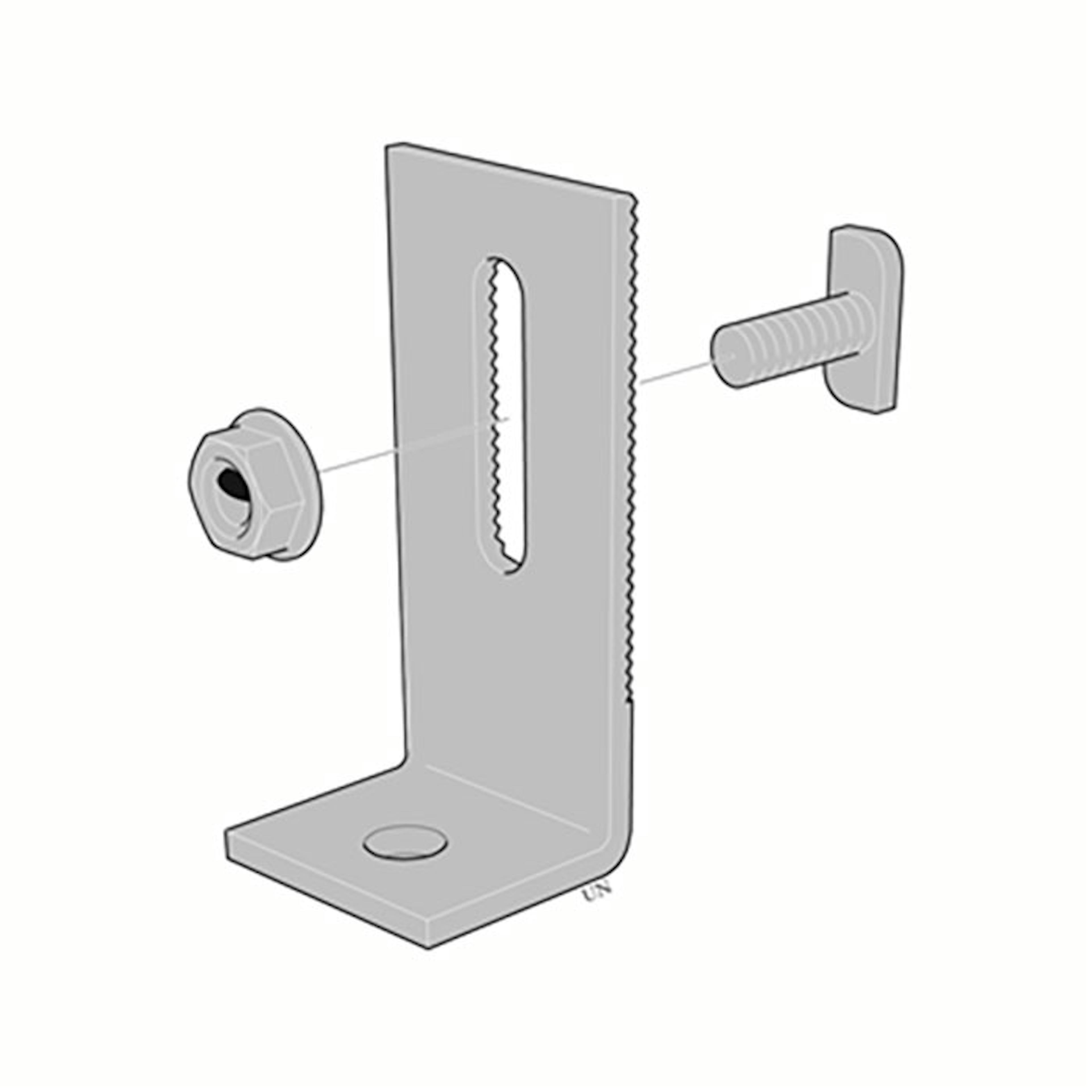 Montagesats Nibe för infästning av takfäste