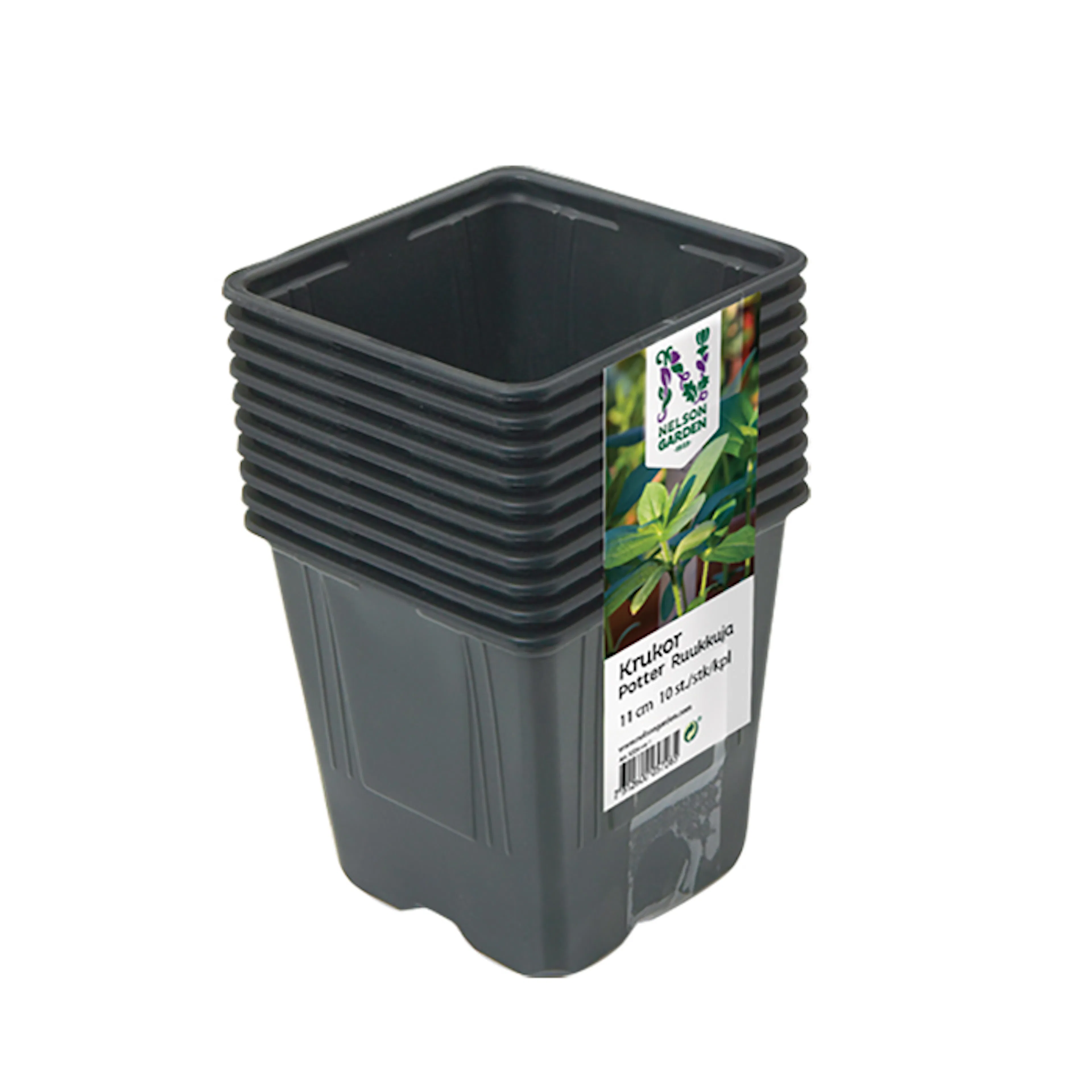 Plastkruka Nelson Garden Fyrkantig