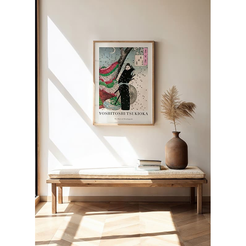 Poster Gallerix The Moon Of Shinobugaoka By Yoshitoshi Tsukioka